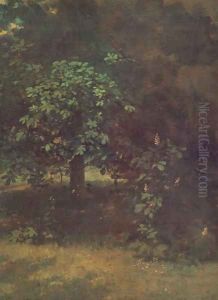 Study of a Horse Chestnut Tree 1869 Study of a Horse Chestnut Tree 1869