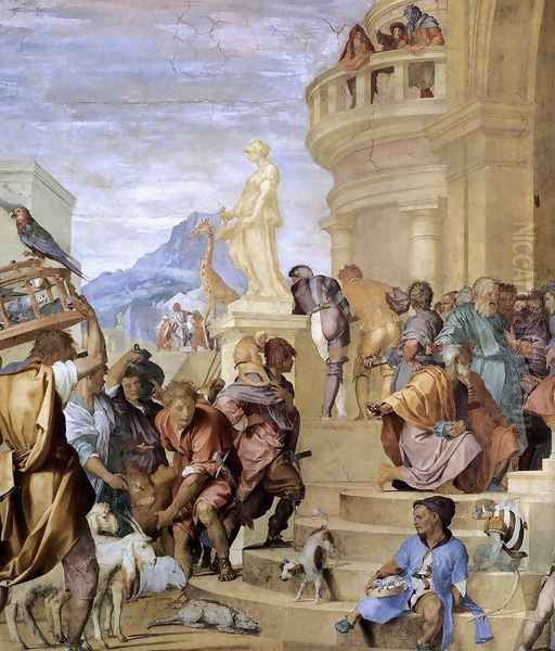 Triumph of Caesar (detail) 1520 - view 1