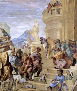 Triumph of Caesar (detail) 1520