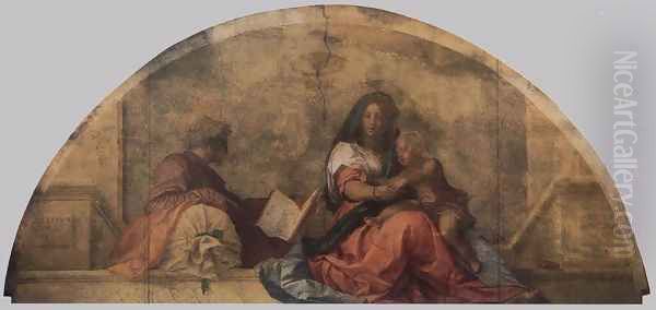 Madonna del sacco (Madonna with the Sack) 1525 by Andrea Del Sarto