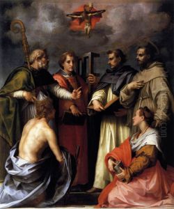 Disputation on the Trinity 1520 by Andrea Del Sarto