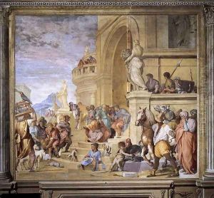 Triumph of Caesar 1520 by Andrea Del Sarto