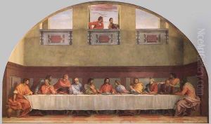 The Last Supper 1520 by Andrea Del Sarto