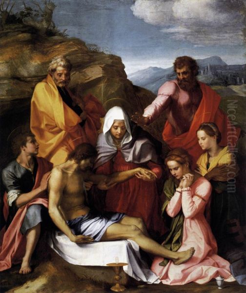Pietà with Saints 1523 - view 1