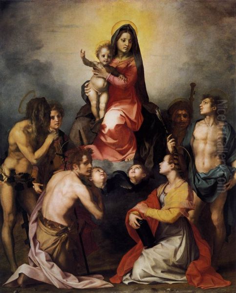 Madonna In Glory And Saints - view 1