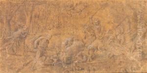 Hunting The Caledonian Boar.