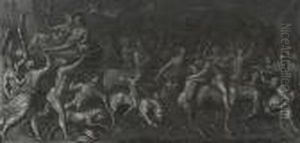 The Triumph Of Vertumnus And Pomona by Giulio Romano (Orbetto)
