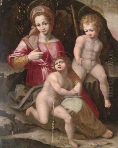 The Madonna and Child with the Infant Saint John the Baptist