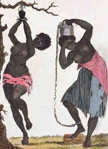 Punishment of two black female slaves, 1811 by John Gabriel Stedman