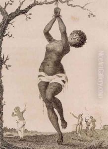 Flagellation of a Female Samboe Slave, engraved by William Blake 1757-1827, published 1793 by John Gabriel Stedman