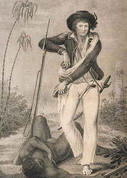 Self Portrait, from Narrative of a Five Years Expedition against the Revolted Negroes of Surinam..., 1796 - view 1