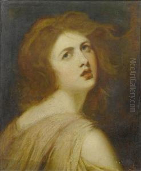 A Study Of Emma, Lady Hamilton, As Miranda - view 1