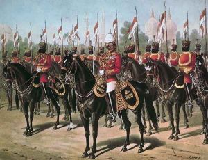 The Viceroys Bodyguard, printed in Our Armies by Emrik and Binger, published 1890