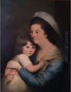 Mother And Daughter by George Romney