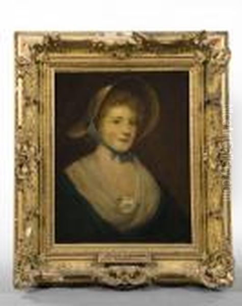 Portrait Of A Lady Wearing A Bonnet - view 1