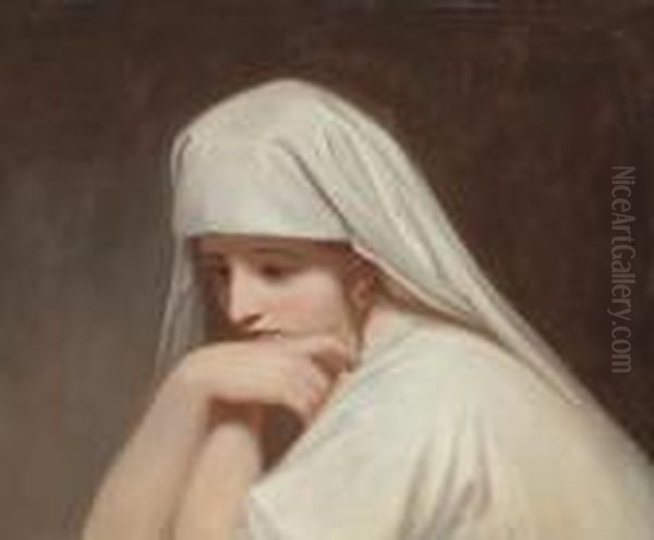 Portrait Of Emma, Lady Hamilton, As 'contemplation' - view 1
