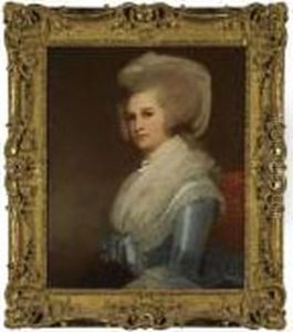 Portrait Of Dorothea, Lady Robinson (1739-1815) by George Romney
