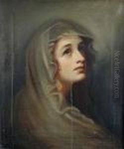 Portrait Of Emma Hamilton by George Romney