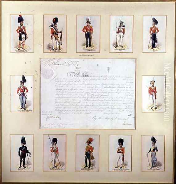 Military uniforms of the British Army - view 1