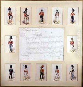 Military uniforms of the British Army by Richard Simkin