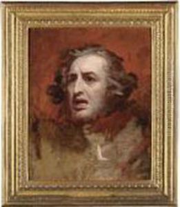 Study For The Head Of A Sailor (act I Of Shakespeare's The Tempest) by George Romney