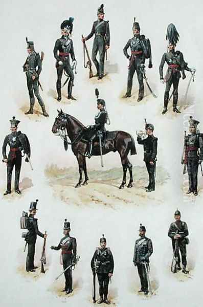 Uniforms of the Rifle Brigade - view 1