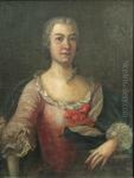 A Portrait Of Lady Arabella 
Ward; Also A Portrait Of A Gentleman, Thought To Be Anthony Horne Of 
Bankside, Southwark, By Another Hand (2) - view 1