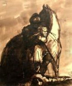 A Knight And His Horse By A Fallen Comrade A Knight And His Horse By A Fallen Comrade