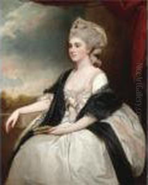 Portrait Of Mary Thomas, Mrs. William Lutwyche (1752-1845) - view 1
