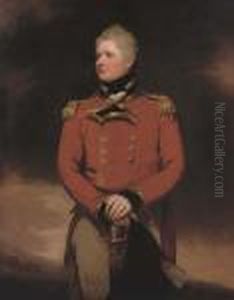 Portrait Of Lt. Col. The Hon. Francis Wheeler Hood Portrait Of Lt. Col. The Hon. Francis Wheeler Hood