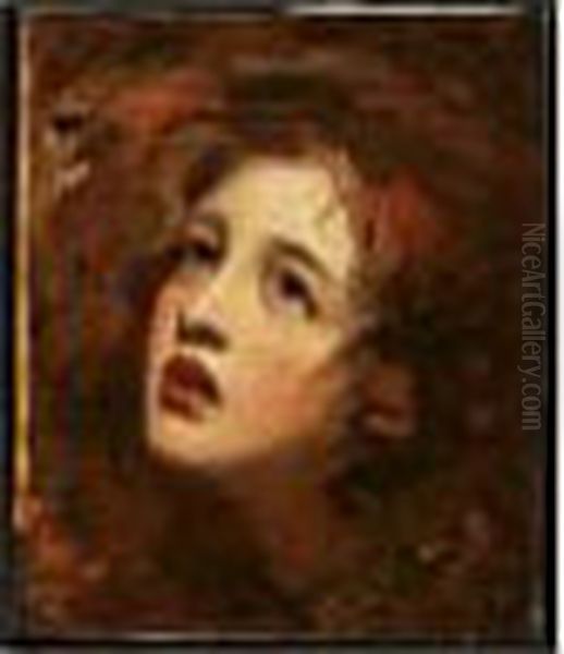 Portrait Study Of Emma Hamilton As Miranda - view 1