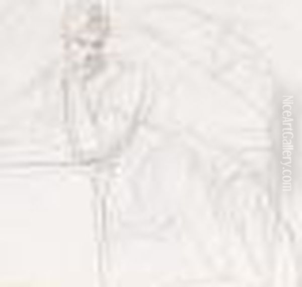 Study Of Medea Contemplating The Murder Of Her Children - view 1