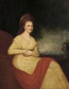 Portrait Of A Lady by George Romney