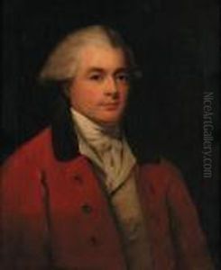 Portrait Of A Gentleman, 
Half-length, Traditionally Identified Asrobert Henley, Earl Of 
Northington, In A Red Coat And A Whitestock