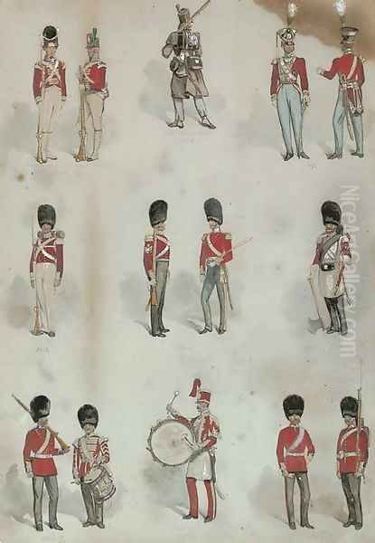 Regimental studies - view 1