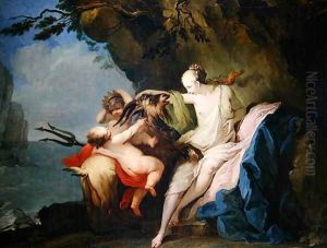 The Nymph Adrastia and the Goat Amalthea with the Infant Zeus by Ignazio Stella (see Stern Ignaz)