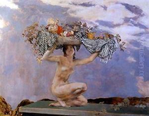 Iris, c.1915 by Charles Sims