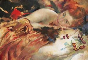 The Artists Mistress by Charles Sims