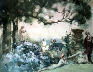 The Swing by Charles Sims