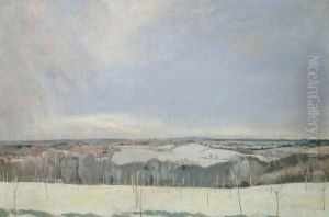 The Weald Winter by Charles Sims