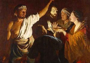 1640 before Salome receiving the Head of John the Baptist