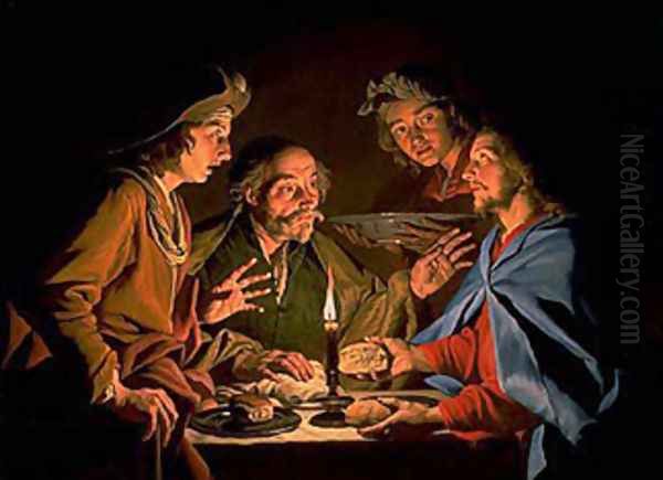 The Supper at Emmaus 1633-1639 - view 1