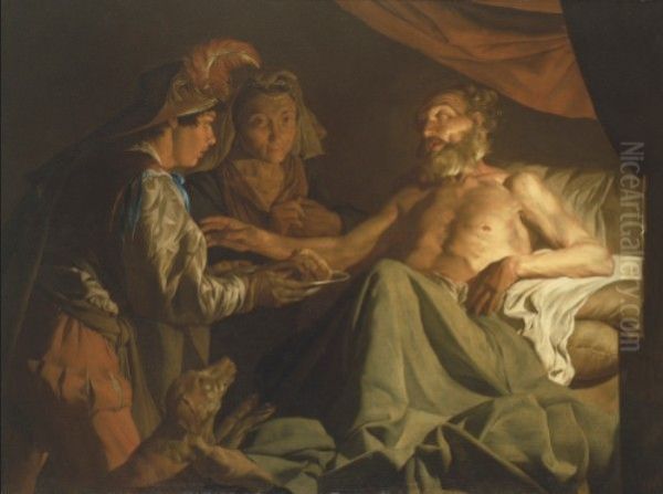 Issac Blessing Jacob, c.1600-50 - view 1