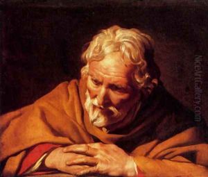 The Penitnet Saint Peter by Matthias Stomer