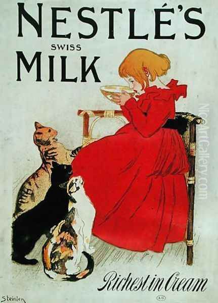 Poster Advertising Nestles Swiss Milk, late 19th century - view 1