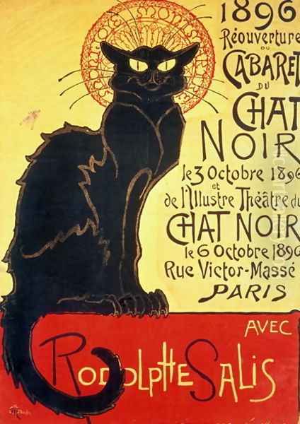 Reopening of the Chat Noir Cabaret, 1896 - view 1