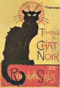 Tournee du chat noir by Theophile Alexandre Steinlen