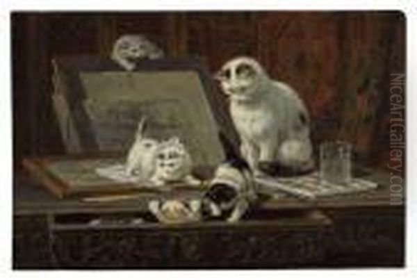 The Kitten's Art Lesson - view 1