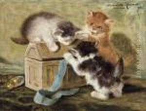Trois Chatons by Henriette Ronner-Knip