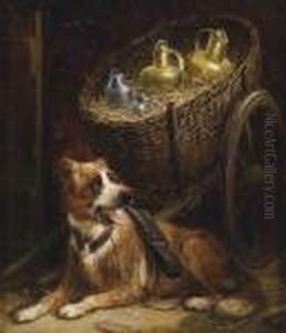 Short Rest by Henriette Ronner-Knip